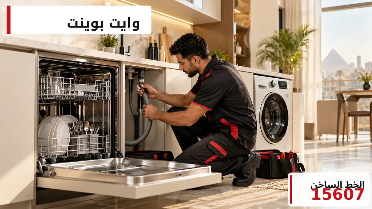 فني يفحص جهاز وايت بوينت في منزل (صورة توضيحية)