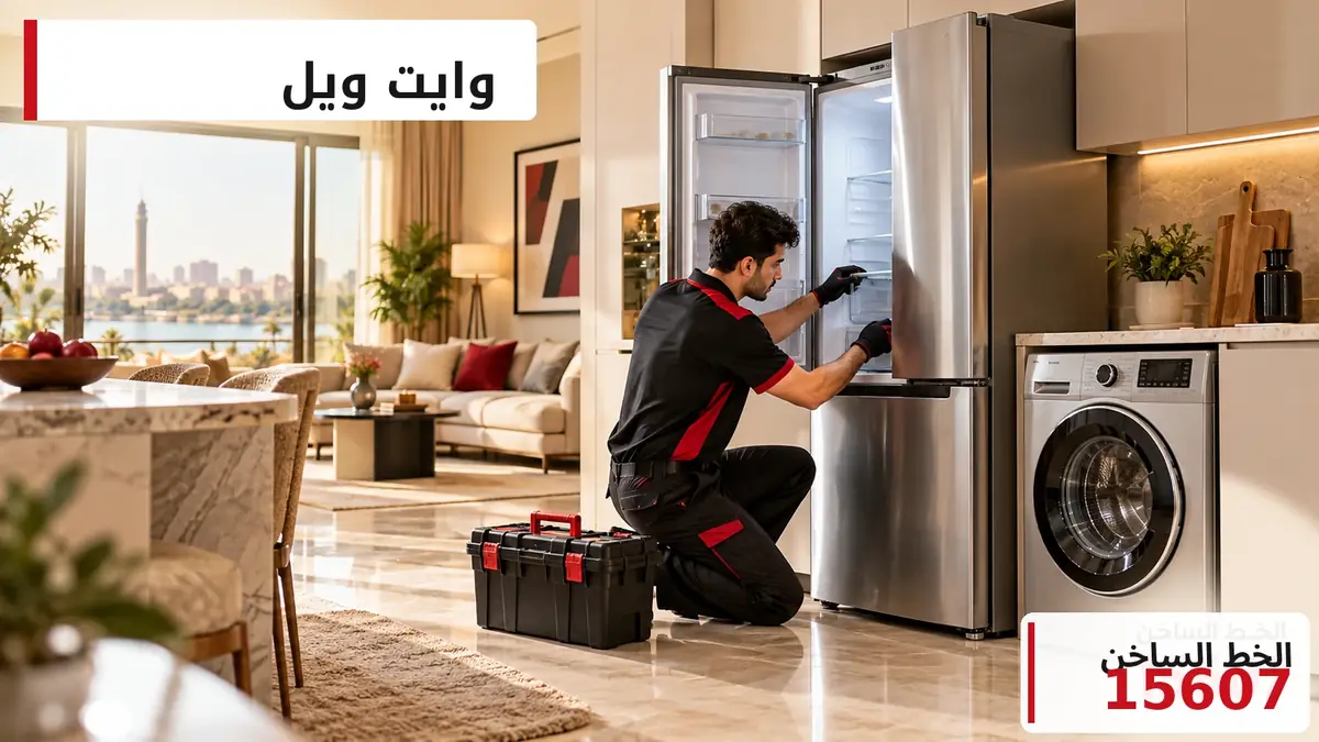 فني يفحص جهاز وايت ويل في منزل (صورة توضيحية)